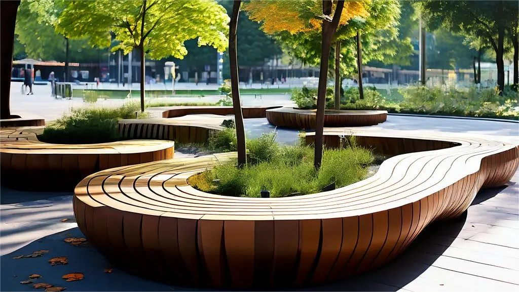 GRC树池坐凳：现代园林景观的优雅伴侣
